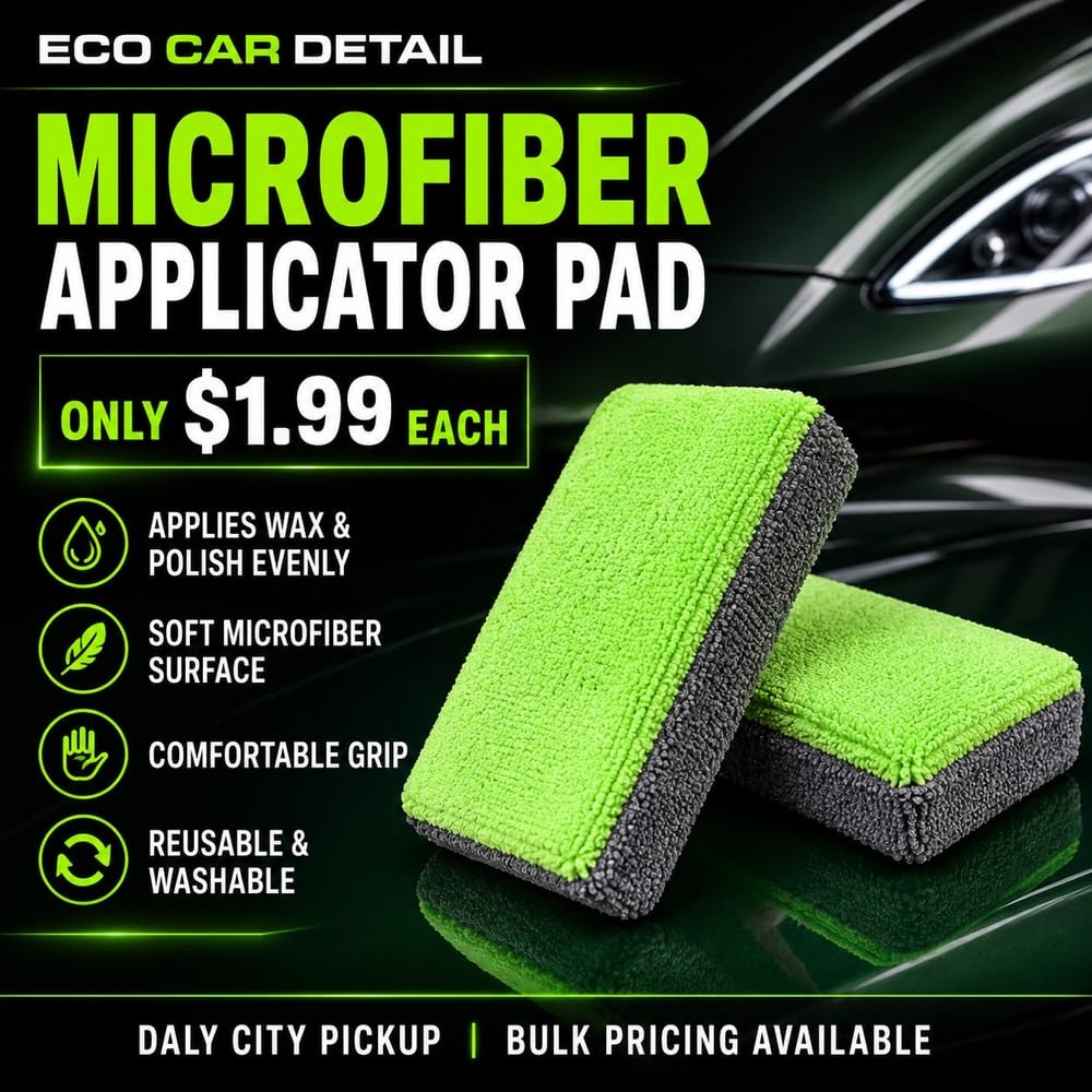 Microfiber Applicator Pad
