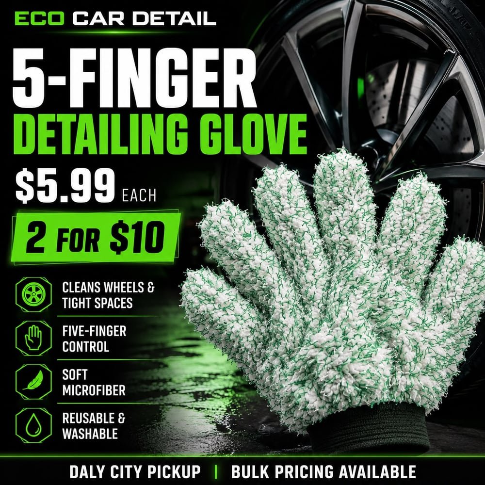 5-Finger Detailing Glove