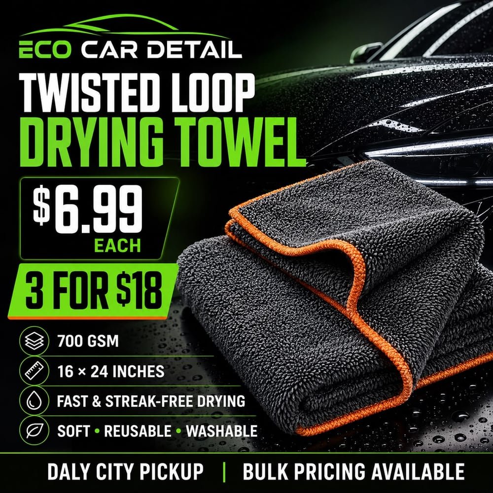 Twisted Loop Drying Towel